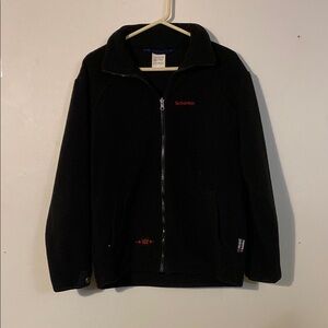 Men's Black Fleece Jacket